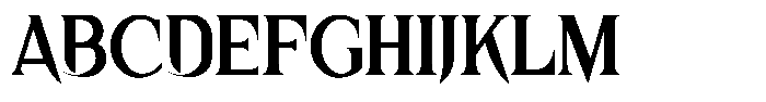 Grimveil Regular Font UPPERCASE