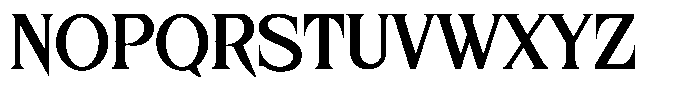 Grimveil Regular Font UPPERCASE