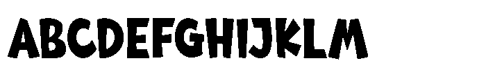 Grinch land Font UPPERCASE