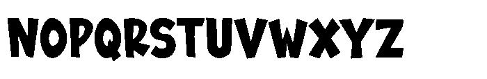 Grinch land Font UPPERCASE
