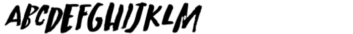 Grindylow Italic Font LOWERCASE
