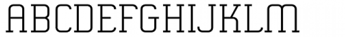 Gringo Slab Light Font UPPERCASE