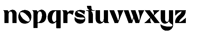 Grisen Font LOWERCASE