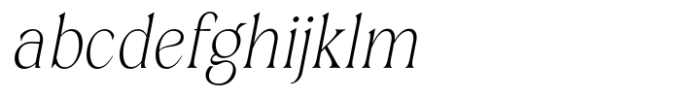 Grispily Family Thin Slant FONT