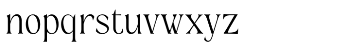 Grispily Light Font LOWERCASE