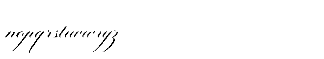 Gristha Script Font LOWERCASE