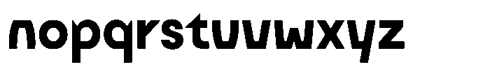 Grita Font LOWERCASE