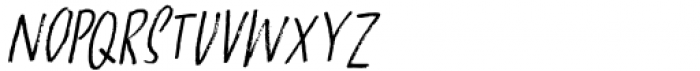 Gritstomper Italic Font LOWERCASE