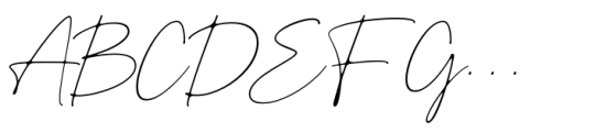 Grittanya Handwriting Font UPPERCASE