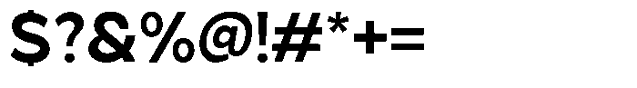 Grityle Bold Font OTHER CHARS