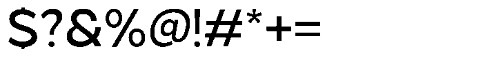 Grityle Medium Font OTHER CHARS