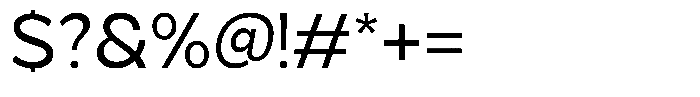Grityle Regular Font OTHER CHARS