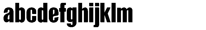 Grivon Black Condensed FONT