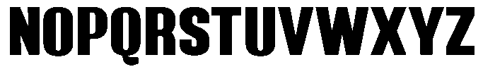 Grivon Black Font UPPERCASE