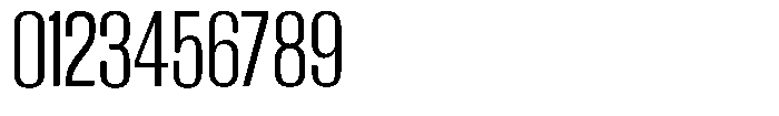 Grivon Condensed Font OTHER CHARS