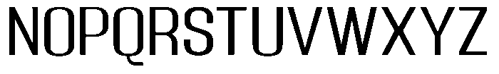 Grivon Expanded Font UPPERCASE