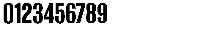 Grivon Extra Bold Condensed Font OTHER CHARS