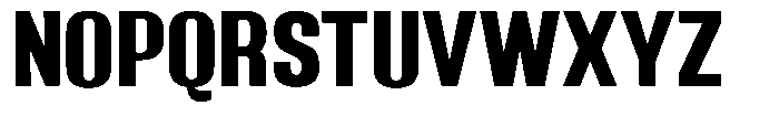 Grivon Extra Bold Font UPPERCASE