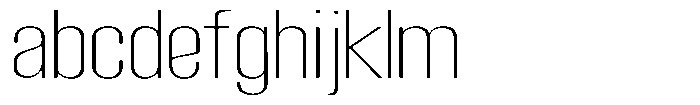 Grivon Extra Light Expanded FONT