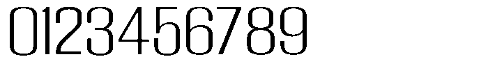 Grivon Light Expanded Font OTHER CHARS