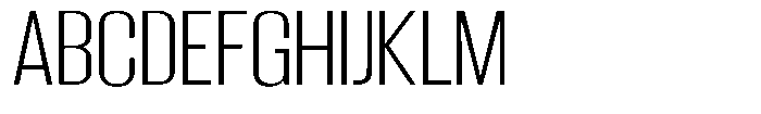 Grivon Light Font UPPERCASE