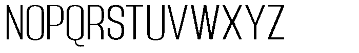 Grivon Light Font UPPERCASE