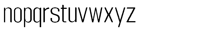 Grivon Light Font LOWERCASE