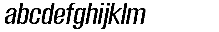 Grivon Medium Slanted FONT
