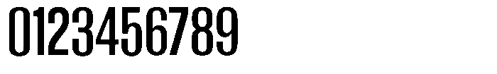 Grivon Semi Bold Condensed Font OTHER CHARS