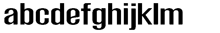Grivon Semi Bold Expanded FONT