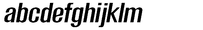 Grivon Semi Bold Slanted FONT