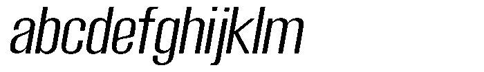 Grivon Slanted FONT