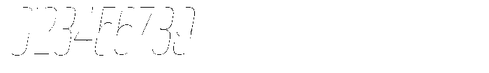 Grivon Thin Slanted Condensed Font OTHER CHARS