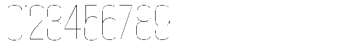 Grivon Thin Font OTHER CHARS