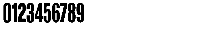 Grivon V02 Black Extra Condensed Font OTHER CHARS