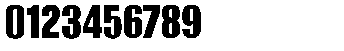Grivon V02 Black Semi Condensed Font OTHER CHARS