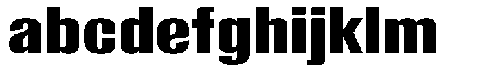 Grivon V02 Black Semi Expanded FONT
