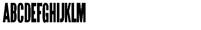 Grivon V02 Black Ultra Condensed Font UPPERCASE