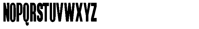 Grivon V02 Black Ultra Condensed Font UPPERCASE