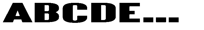 Grivon V02 Black Ultra Expanded Font UPPERCASE