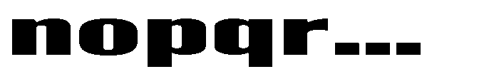 Grivon V02 Black Ultra Expanded Font LOWERCASE