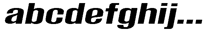 Grivon V02 Bold Extra Exp Slant FONT