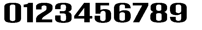 Grivon V02 Bold Extra Expanded Font OTHER CHARS