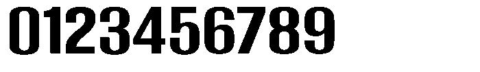 Grivon V02 Bold Semi Expanded Font OTHER CHARS