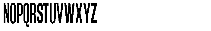 Grivon V02 Bold Ultra Condensed Font UPPERCASE