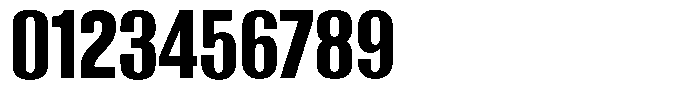 Grivon V02 Extra Bold Semi Condensed Font OTHER CHARS