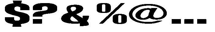 Grivon V02 Extra Bold Ult Exp Font OTHER CHARS