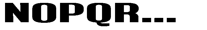 Grivon V02 Extra Bold Ult Exp Font UPPERCASE