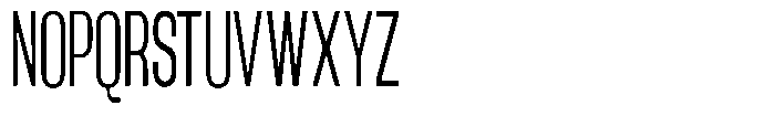 Grivon V02 Extra Condensed Font UPPERCASE