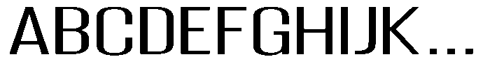 Grivon V02 Extra Expanded Font UPPERCASE